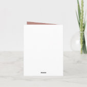 Imitate braunes Leder Textur Leder Leere Räume Ankündigung (Rückseite)