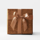 Imitate Bright Brown Leather Geschenkpapier