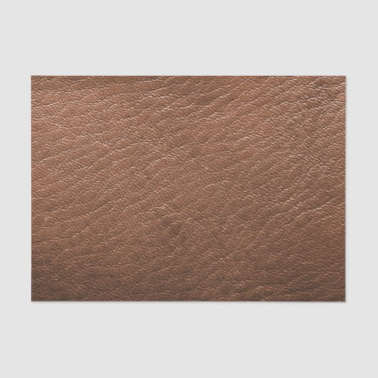 Imitate Brown Alligator Leather Print Seidenpapier (Vorderseite)