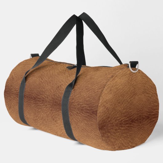 Imitate Brown Leather Duffle Bag (Linke Ecke)