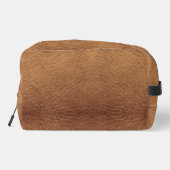 Imitate Brown Leather Waschbeutel (Rückseite)