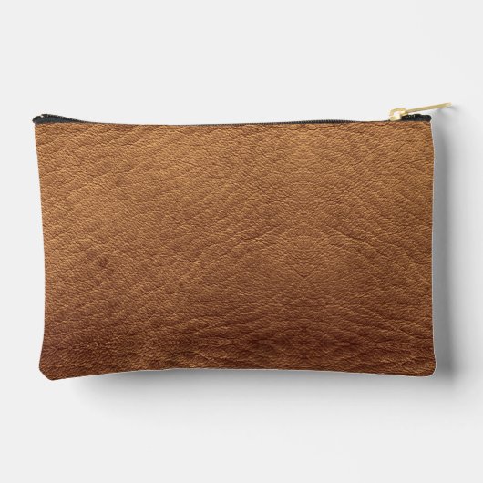 Imitate Brown Leather Zubehörtasche (Rückseite)
