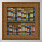 Imitate Buchstäbchen-Unterschlupf Poster (Vorne)