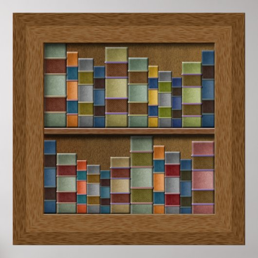 Imitate Buchstäbchen-Unterschlupf Poster (Vorne)