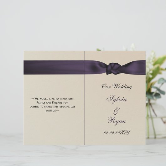 IMITATE bugen Amethyst lila Hochzeitsfeiern (Stehend Vorderseite)