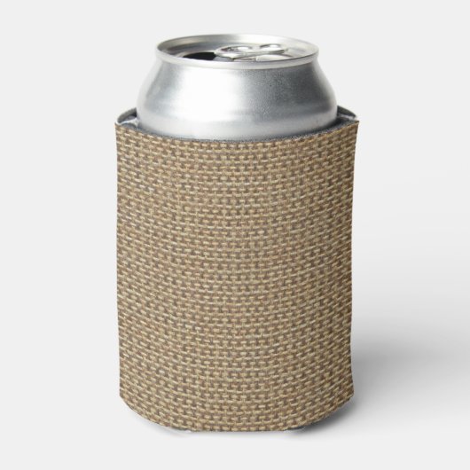 Imitate Burlap Can Cooler Dosenkühler (Kanne Vorderseite)