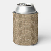 Imitate Burlap Can Cooler Dosenkühler (Kanne Rückseite)
