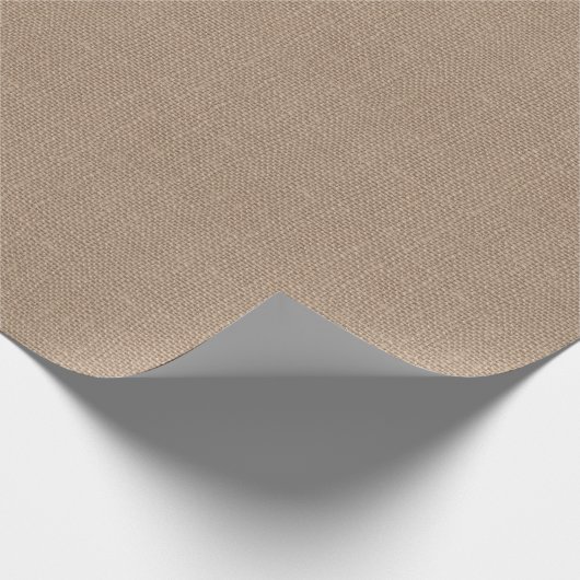 Imitate Burlap Geschenkpapier (Ecke)