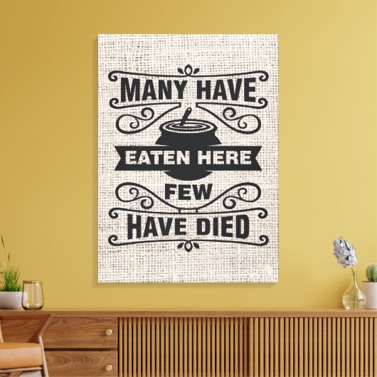 Imitate Burlap Leinwanddruck (Insitu (Wohnzimmer))