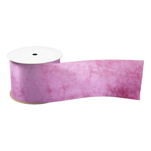 Imitate Burst Pink Velvet Satinband (Spule)