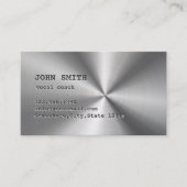 Imitate Business Card aus rostfreiem Stahl Visitenkarte (Vorderseite)