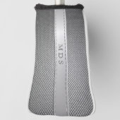 Imitate Carbon Fibre Monogram Golf Putter Kopfbede Golf Headcover (Rotieren 90)