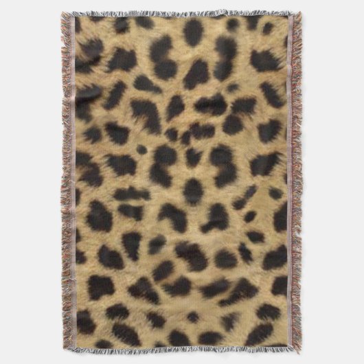 Imitate Cheetah Skin Decke (Vorderseite Vertikal)