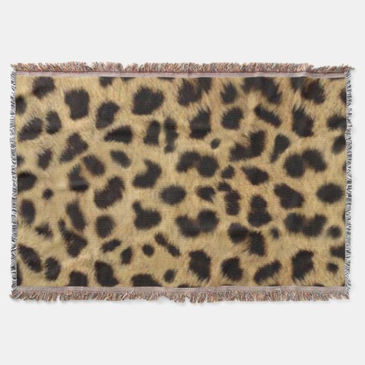 Imitate Cheetah Skin Decke (Vorderseite)