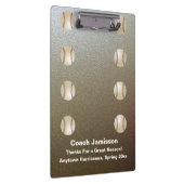 Imitate Chrome, Baseball Coach Danke, Name, Klemmbrett (Rechts)