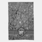 Imitate Chrome Mini Box Hintergrund Handtuch (Vertikal)