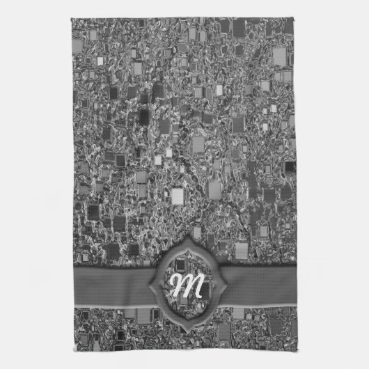 Imitate Chrome Mini Box Hintergrund Handtuch (Vertikal)