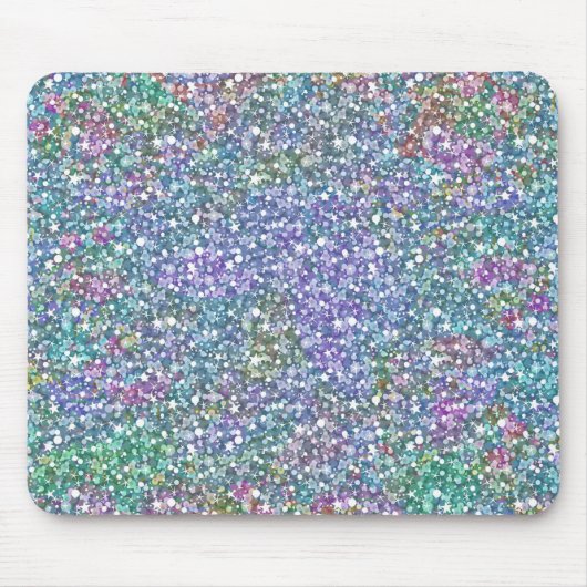 Imitate Colorado Disco Glitzer & Glitzern Mousepad (Vorne)