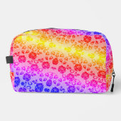 Imitate Colorful Lace Fishnet Waschbeutel (Vorderseite)