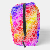 Imitate Colorful Lace Fishnet Waschbeutel (Rechts)