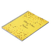 Imitate Confetti Glitzer Notizblock (Linke Seite)