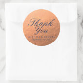 Imitate Copper Vielen Dank für Sticker (Tasche)