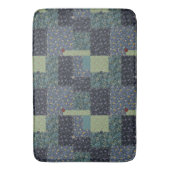Imitate Country Patchwork Quilt Bath Mat Badematte (Vorderseite Vertikal)