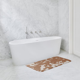 Imitate Cowhide Brown Spots Country Western Badematte