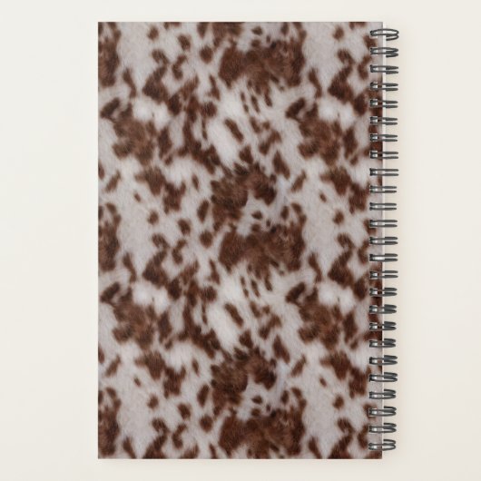Imitate Cowhide & Leather Animal Print Planer (Rückseite)