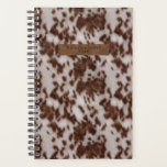 Imitate Cowhide & Leather Animal Print Planer<br><div class="desc">Braun-weiße Imitate zeichnen sich durch ein gepunktetes Muster aus,  das auf Imitaten mit einem rechteckigen,  aus Leder bedruckten Rechteck oben auf der Vorderseite dargestellt ist.</div>