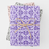 Imitate Crochet Squares Collection Geschenkpapier Set (Beispiel)