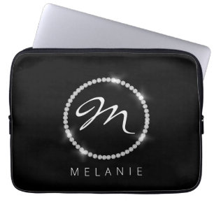 Imitate Crystal Diamond Personalisiert / iPad Gehä Laptopschutzhülle