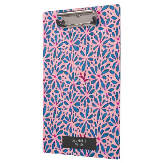 Imitate Cutouts Wasserfarbe Boho Folk Kunst Inspir Klemmbrett (Links)