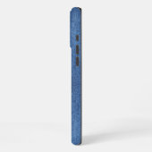 Imitate Denim Design Handy Fall HAMbWG iPhone Hülle (Linke Seite)