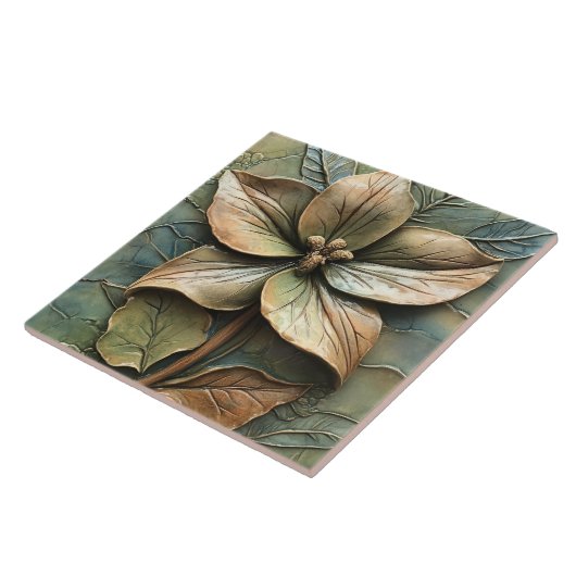 Imitate des Botanischen Florentrilliums Fliese (Seite)