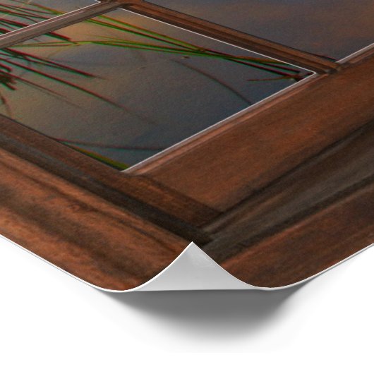 Imitate des Sees und der Berge Poster (Ecke)