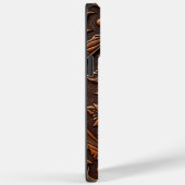 Imitate-Design für Leder Case-Mate iPhone Hülle (Rückseite / Rechts)