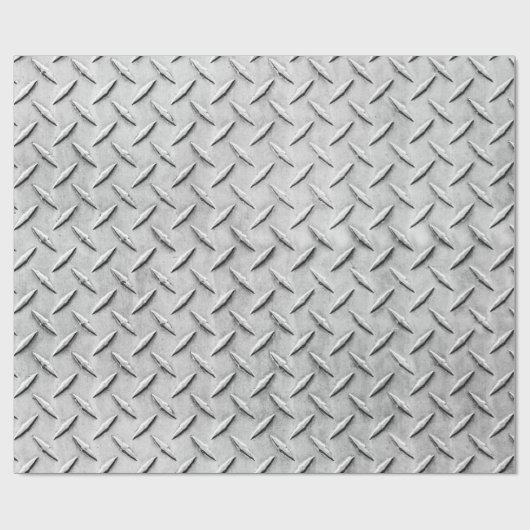 Imitate Diamantplatte Hintergrund Geschenkpapier (Flach)