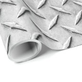Imitate Diamantplatte Hintergrund Geschenkpapier (Rolleneckpunkt)