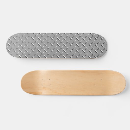 Imitate Diamantplatte Skateboard (Horizontal)
