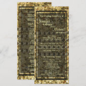 Imitate Diamond und Gold Glitzer Look Programm (Vorne/Hinten)