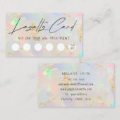 Imitate, die an Opal-Design-Treuekarte glauben Visitenkarte (Vorne/Hinten)