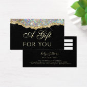 Imitate, die Gold Glitzer schenken (Schreibtisch)