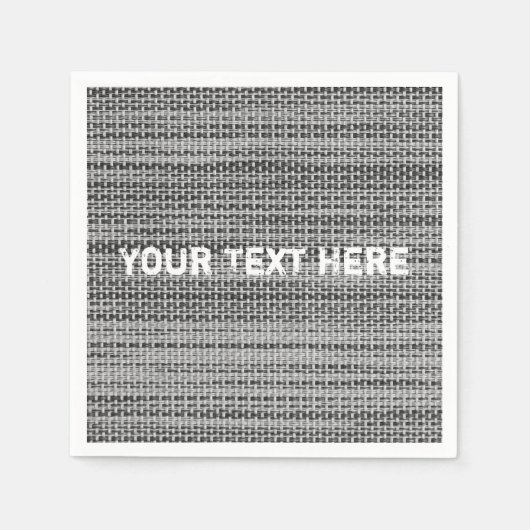 Imitate, die Neapel mit benutzerdefiniertem Text g Serviette (Vorderseite)