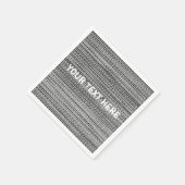 Imitate, die Neapel mit benutzerdefiniertem Text g Serviette (Ecke)