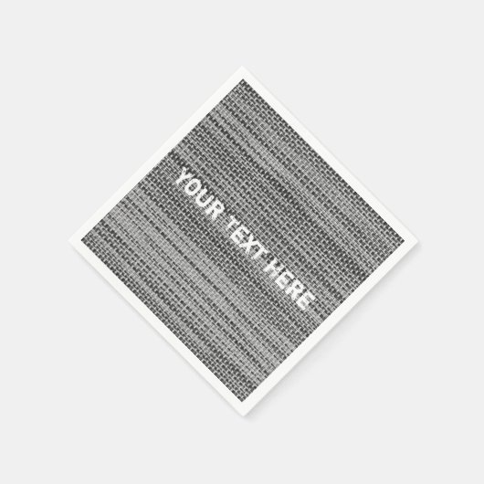 Imitate, die Neapel mit benutzerdefiniertem Text g Serviette (Ecke)