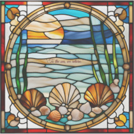 Imitate Dolphin-Aufkleber aus Hartglas Aufkleber