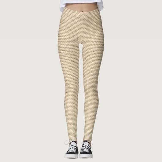 Imitate-Einbruchmuster Leggings (Vorderseite)