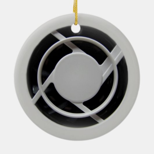 Imitate Elektronik-Lüfter Keramikornament (Hinten)