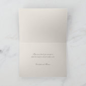Imitate Embossed Wildblumen FaltenWedding Vielen D Dankeskarte (Innenseite)